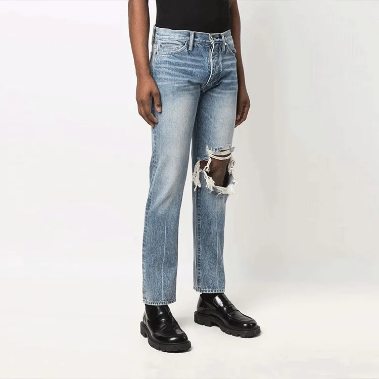 RHUDE Jeans Men Blue-1