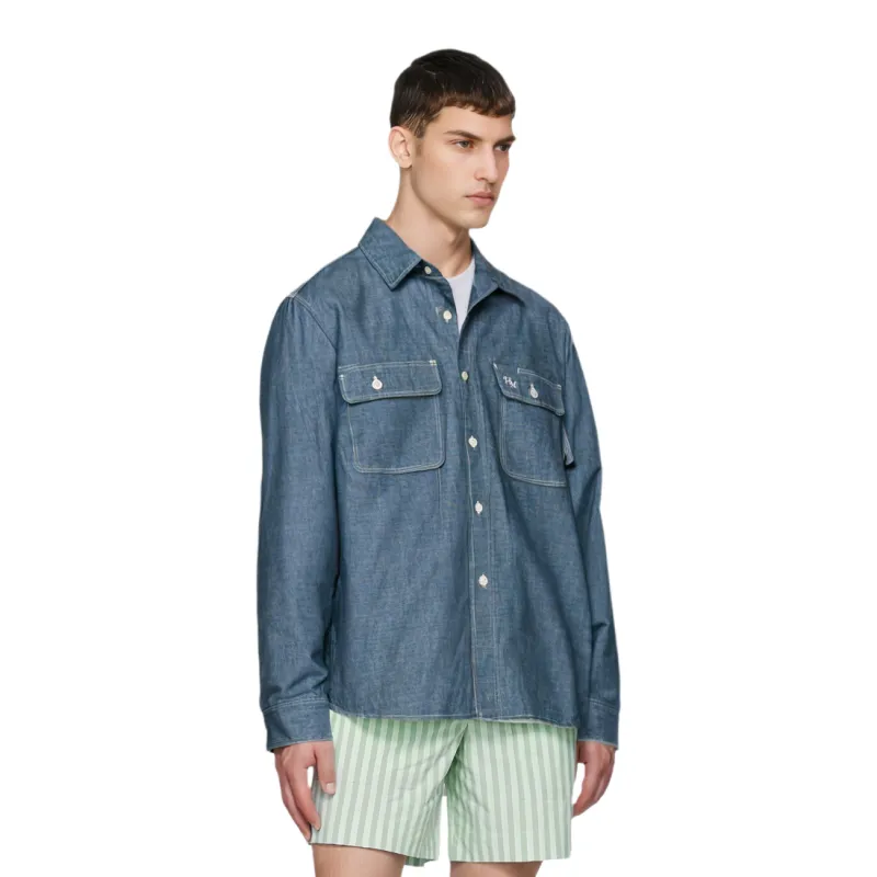 HUMAN MADE x VERDY SS24 Shirt Unisex Indigo-2