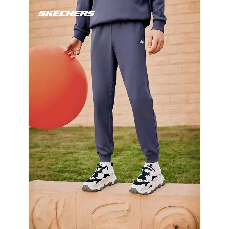 Skechers Knitted Sweatpants Men Odyssey Gray/026R-2