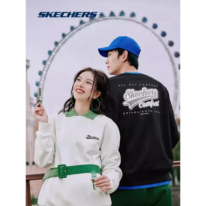 Skechers Sweatshirt Unisex Carbon Black-1