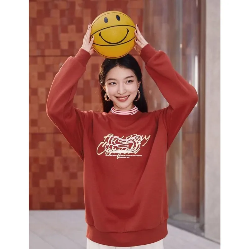 Skechers Sweatshirts Unisex Wuo Red-2