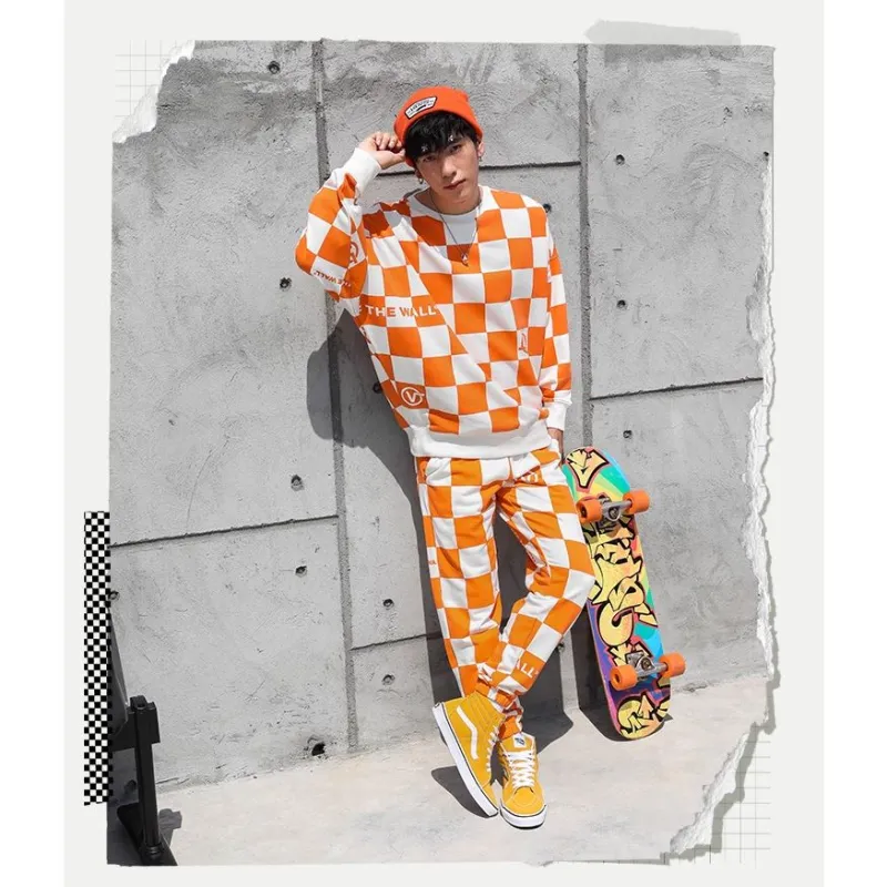 Vans Sweatshirts Unisex Orange-5