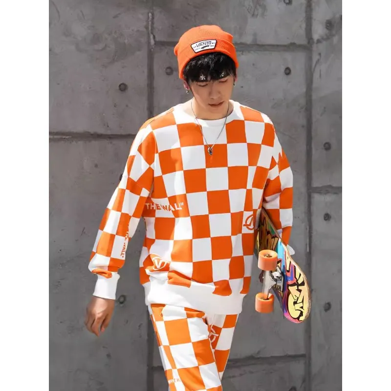 Vans Sweatshirts Unisex Orange-2