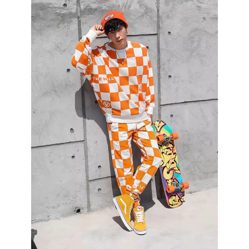 Vans Sweatshirts Unisex Orange-3