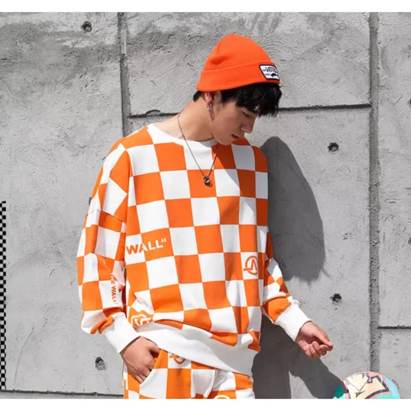 Vans Sweatshirts Unisex Orange-7