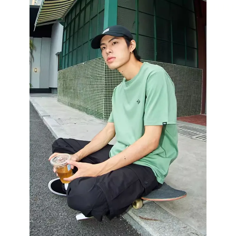 Vans T Shirts Unisex Avocado Green-4