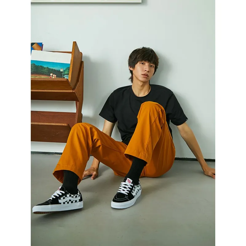 Vans Casual Pants Men Yellow-4