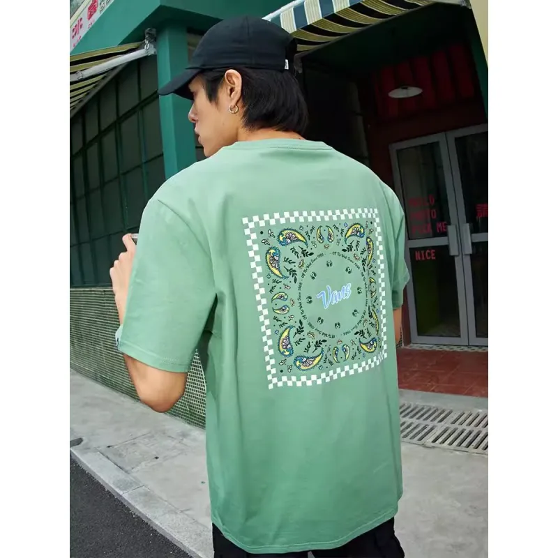 Vans T Shirts Unisex Avocado Green-3