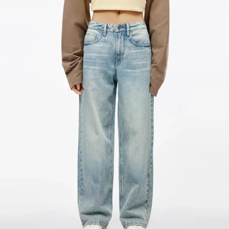 ABLE JEANS Women's Ice Gray Blue-3