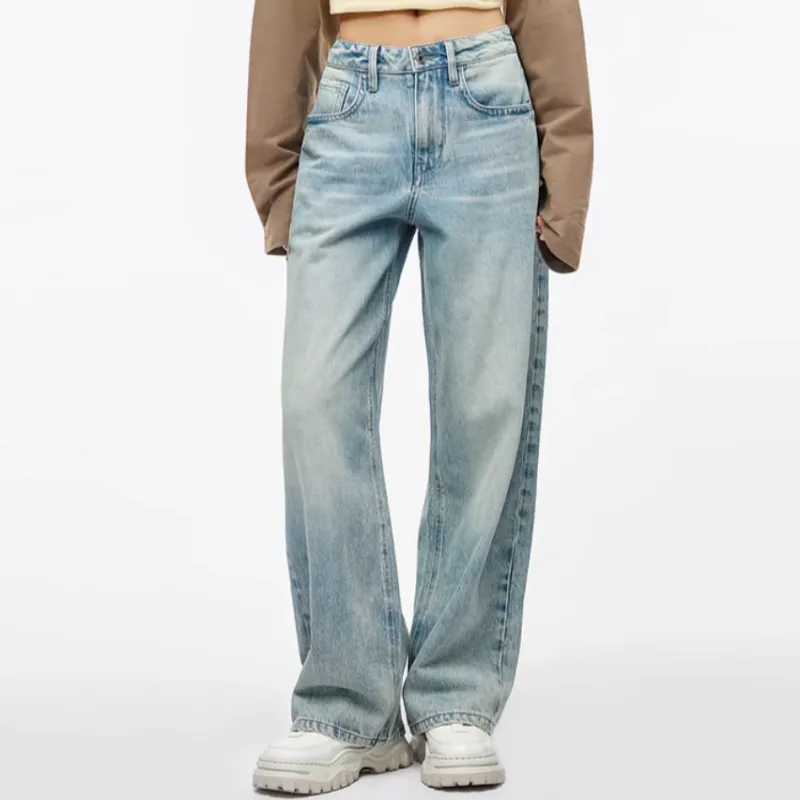 ABLE JEANS Women's Ice Gray Blue-2