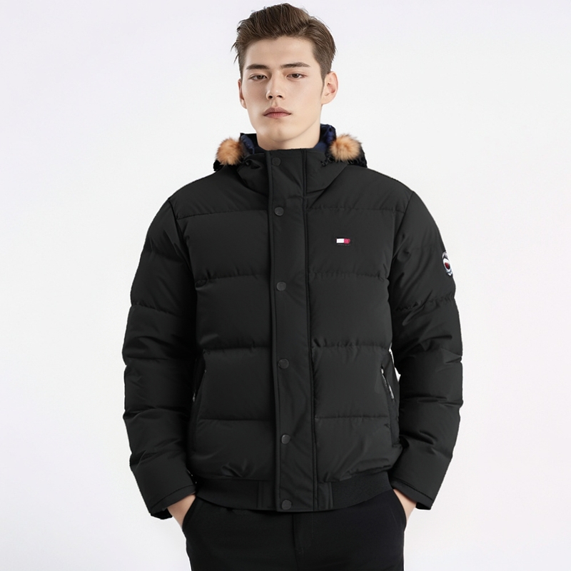 Tommy Hilfiger FW22 Jacket Men's Black L - POIZON