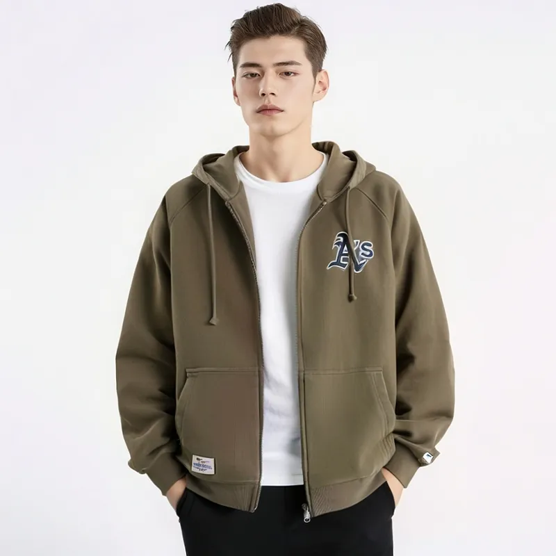 New Era x MLB FW24 Jacket Unisex Green-2
