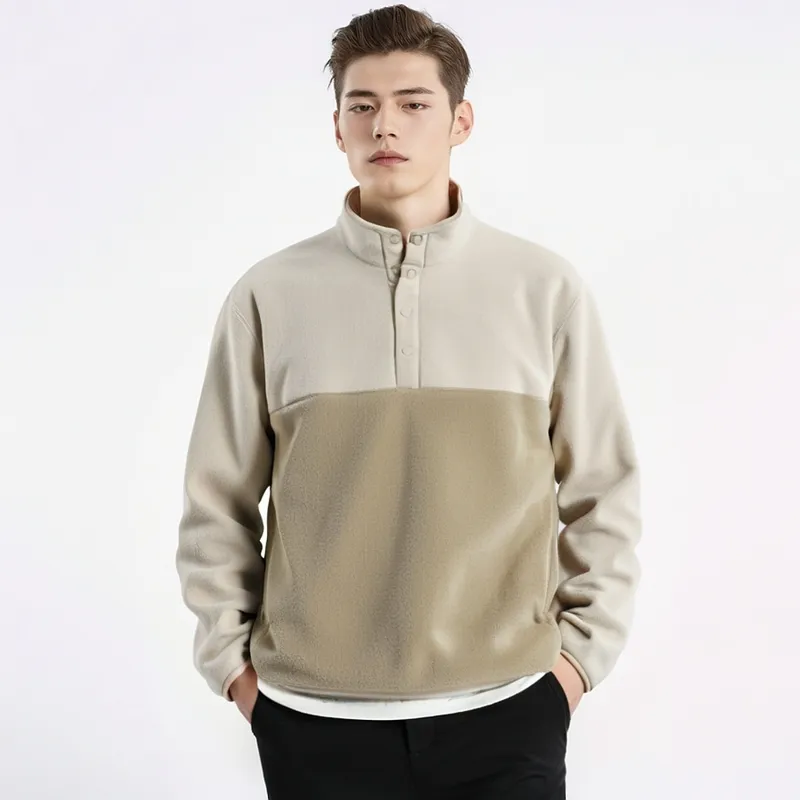 UNIQLO Sweatshirts Unisex Beige-1