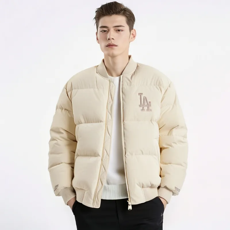 New Era Down Jackets Unisex Ecru-2