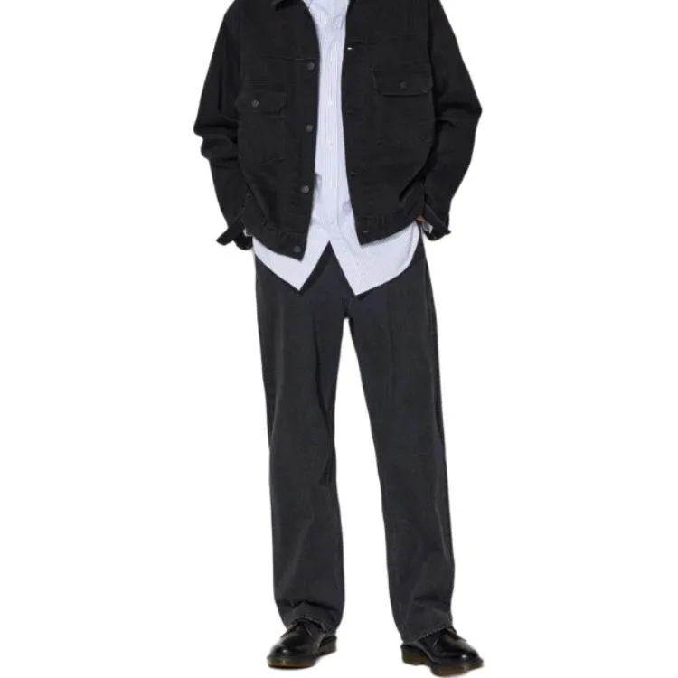 UNIQLO FW24 Jeans Men's Dark Gray-2