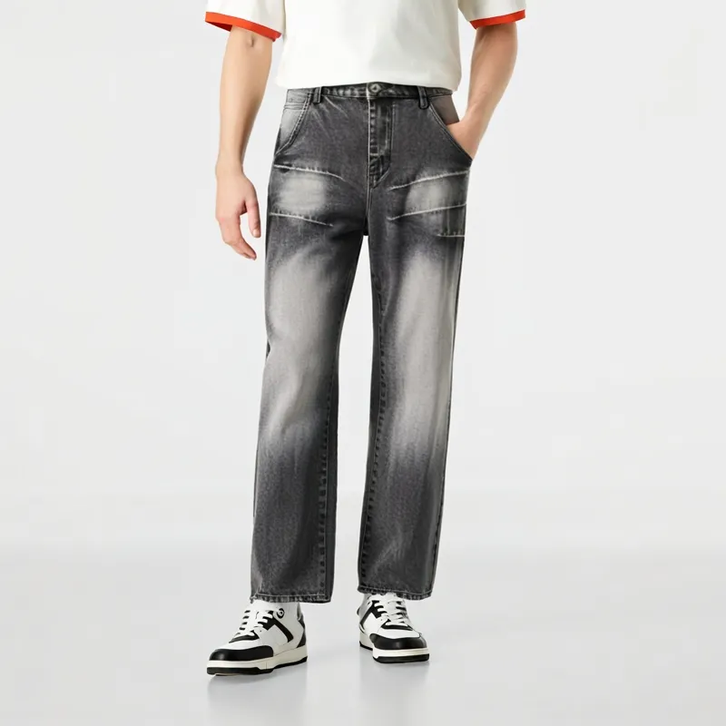 SUPEREALLY Jeans Unisex Lightning Blue-4