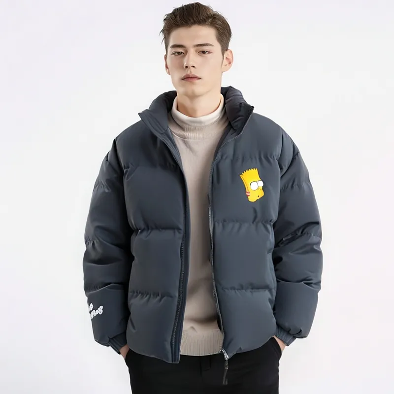 The Simpsons Puffer Jacket Unisex-10
