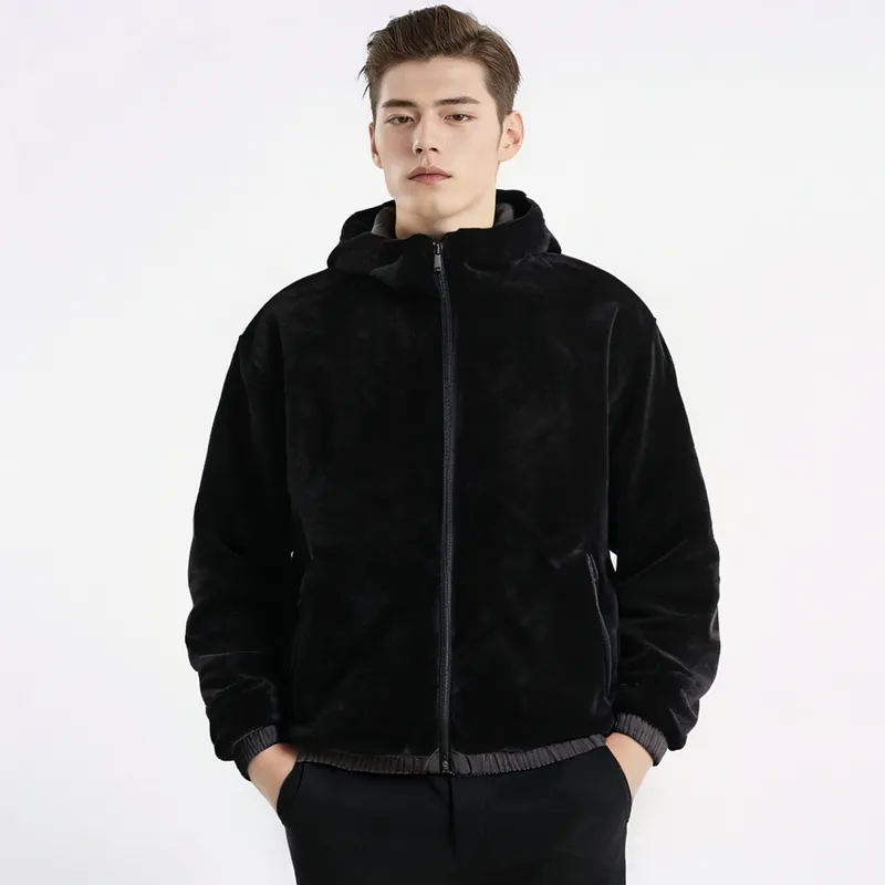 Moose Knuckles Borden Bunny Monogram Reversible Hoodie-4