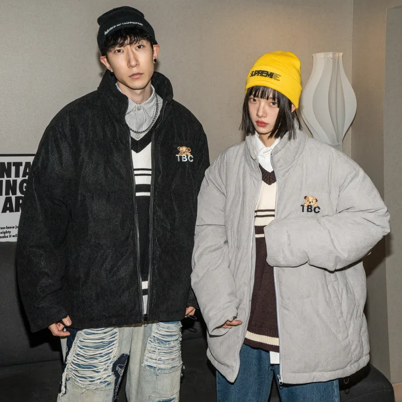 Teddy Bear Collection Puffer Jacket Coat Unisex-7