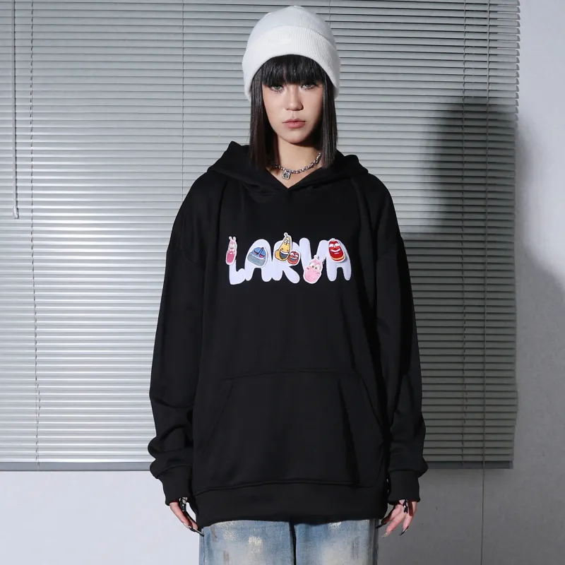 COMIC LARVA Sweatshirts Unisex-14