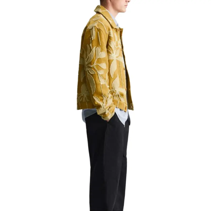 ZARA Jackets Coats Men's Mustard-2