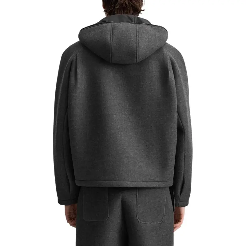 ZARA Jackets Men Gray-3
