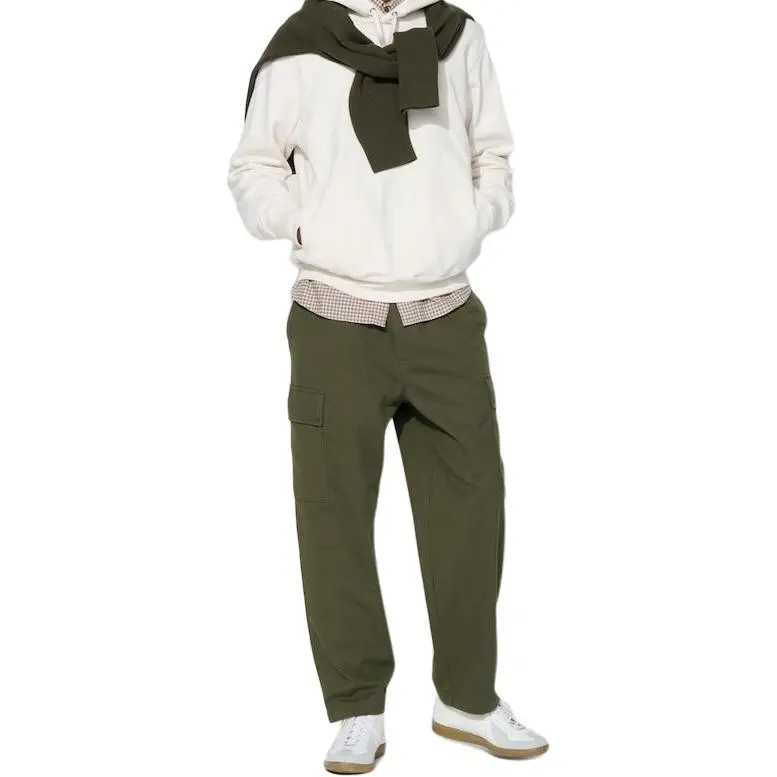 UNIQLO Cargo Pants Unisex Olive-2