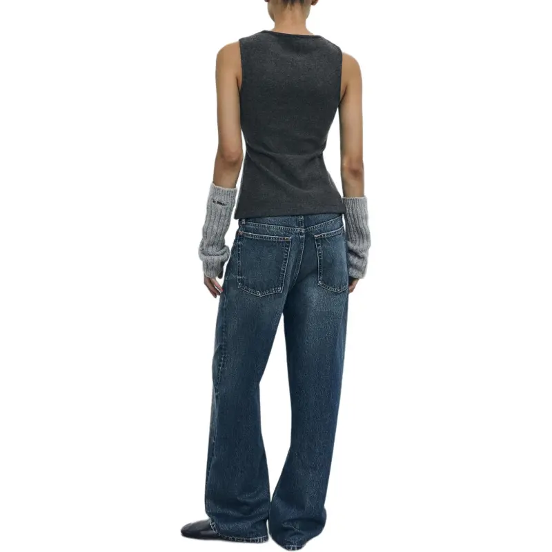 ZARA Jeans Women's Marine Blue-3