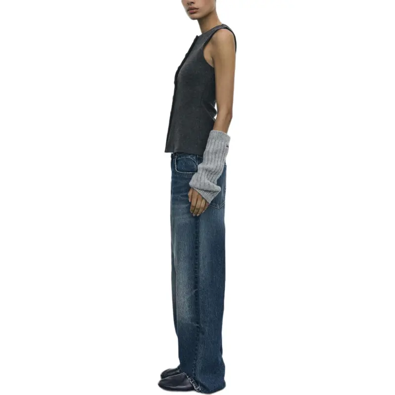 ZARA Jeans Women's Marine Blue-2