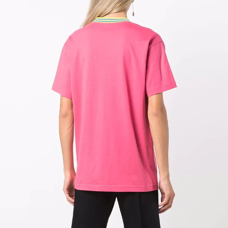 MOSCHINO Drop Shoulder Sleeve T Shirt Women's-1