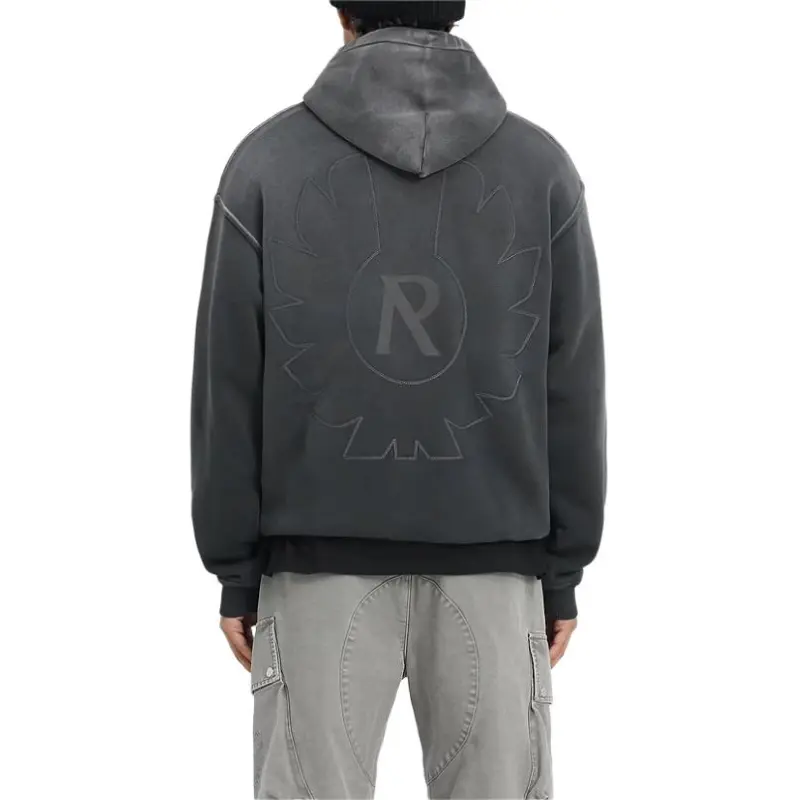 Belstaff X REPRESENT Belstaff Collaboration Sweatshirts Men Black-4
