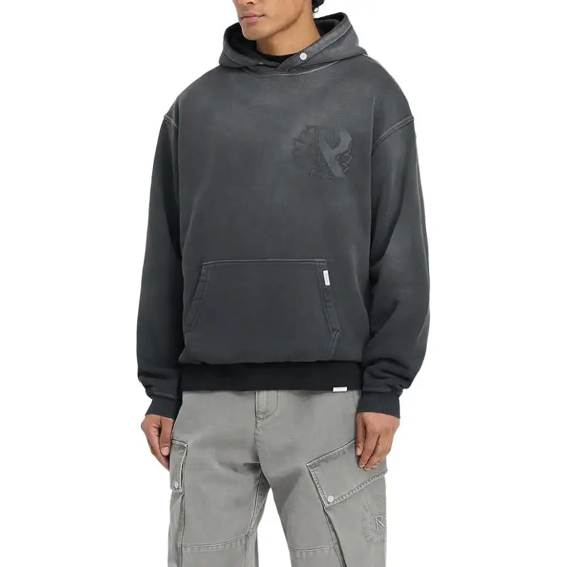 Belstaff X REPRESENT Belstaff Collaboration Sweatshirts Men Black-2