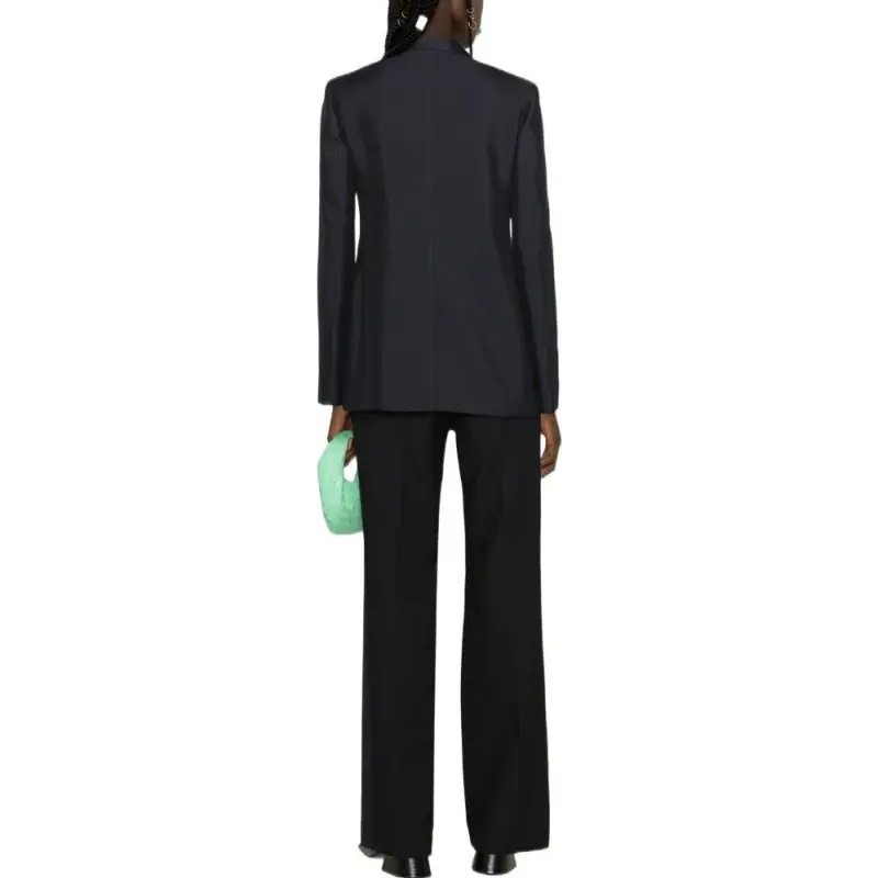 JIL SANDER Long Sleeved Single Breasted Blazer-3