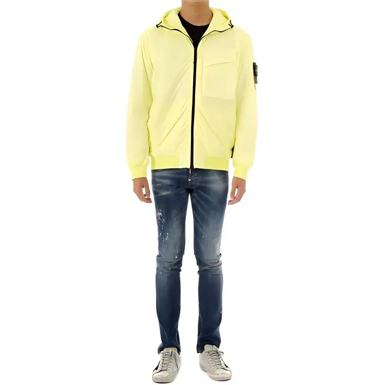 STONE ISLAND Jackets Men Lemon Yellow-2