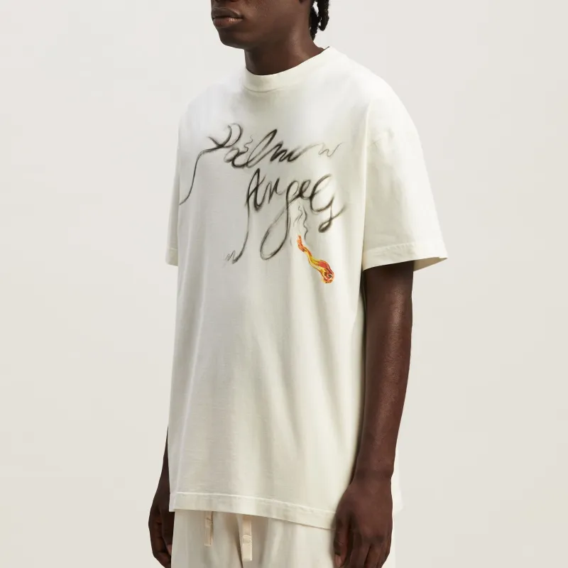 PALM ANGELS Foggy Pa T Shirt-6