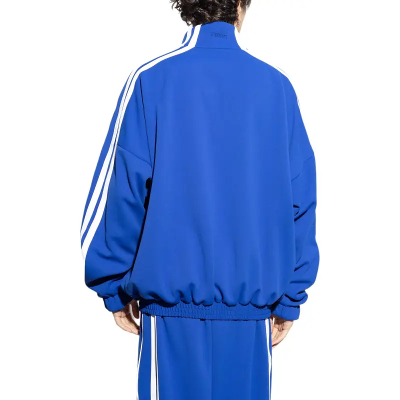 Vetements Logo Embroidered Zip Up Jacket-3