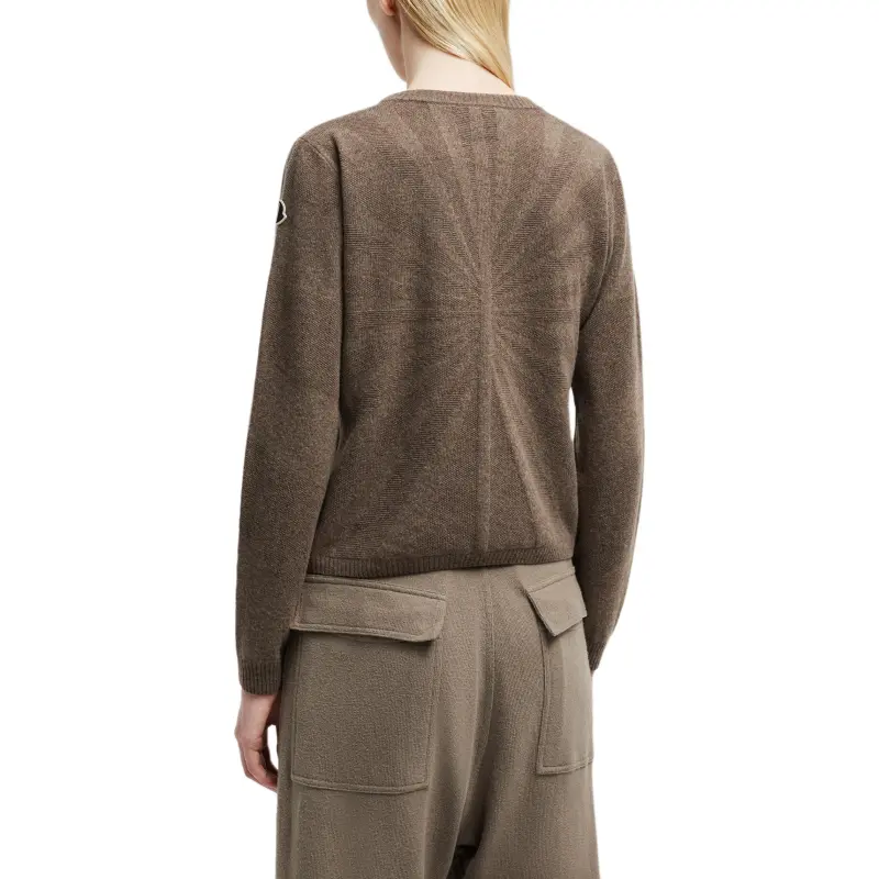 Moncler + Rick Owens Logo Patch Knitted Jumper-2