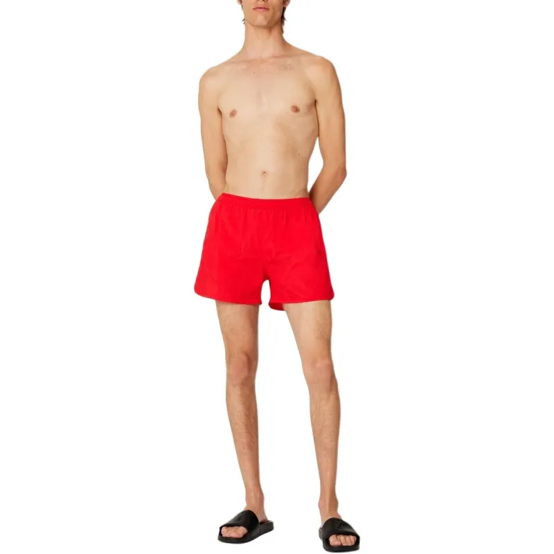 AMIPARIS Ami De Coeur Logo Embroidered Swim Shorts-2
