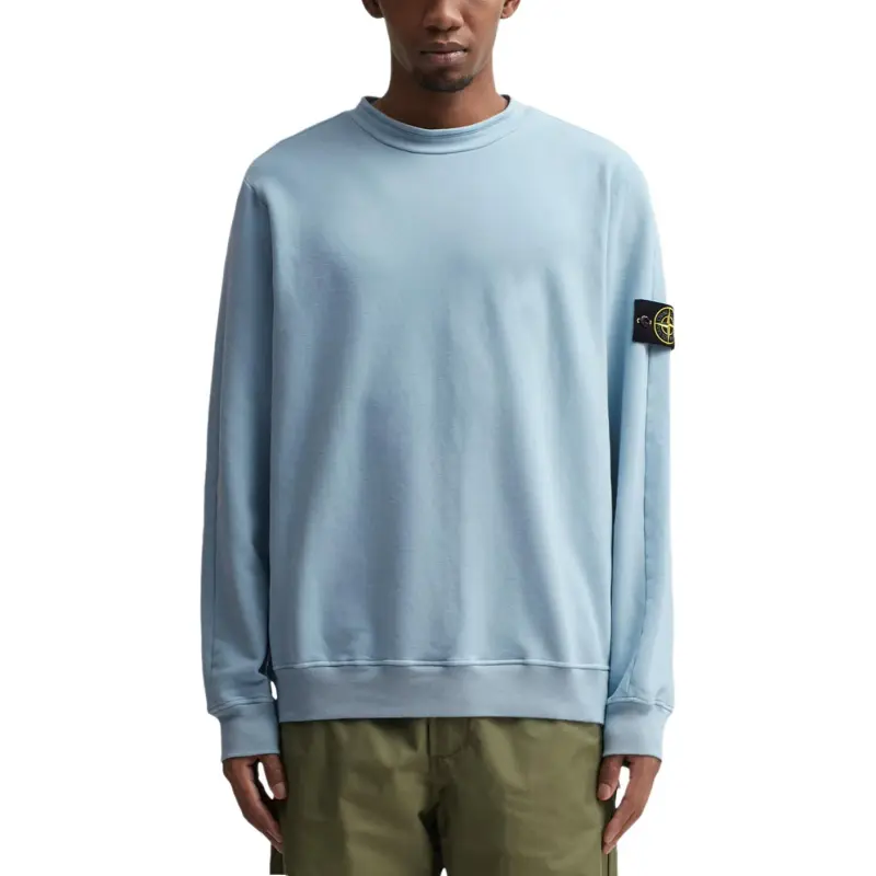 STONE ISLAND Sweatshirt Men's Sky Blue-2