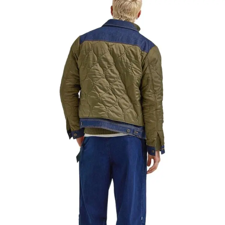 Lee X Alpha Industries Lee Co-branded Model Jackets Unisex Green-4