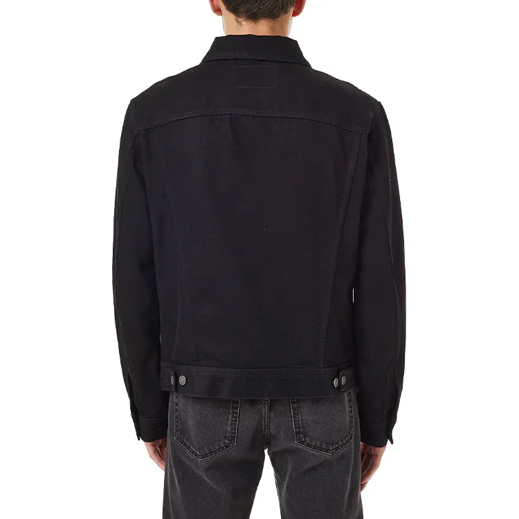 DIESEL SS22 Denim Jacket Men's Black-2