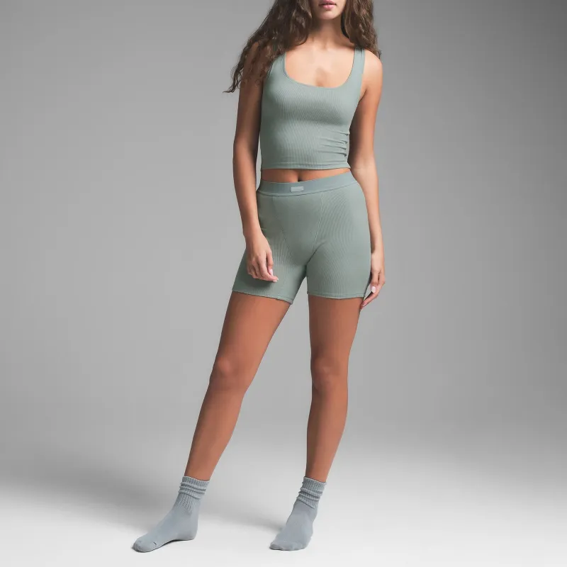 SKIMS Fake Day Collection FW24 Tank Tops Women's 3 Pack VAPOR MULTI/Multi-Use Vapor Color-2