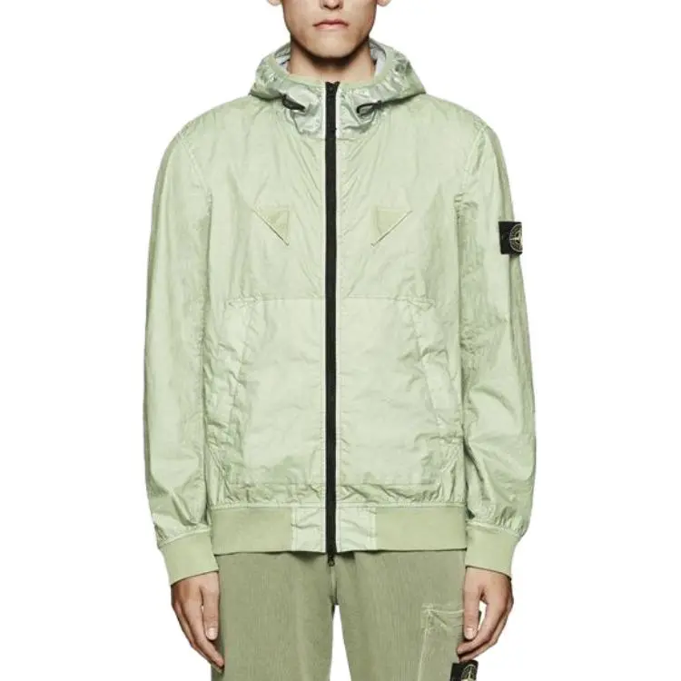 STONE ISLAND STONE ISLAND MEMBRANA 3L TC Jackets Men Light Green-2
