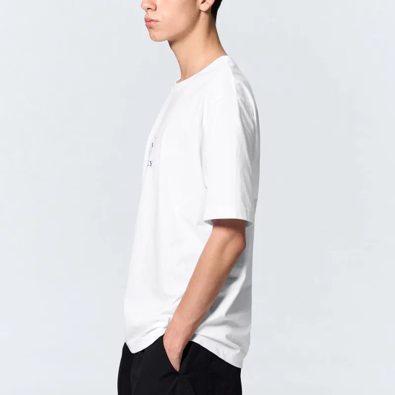 GU EVA Collaboration T Shirts Men White-2