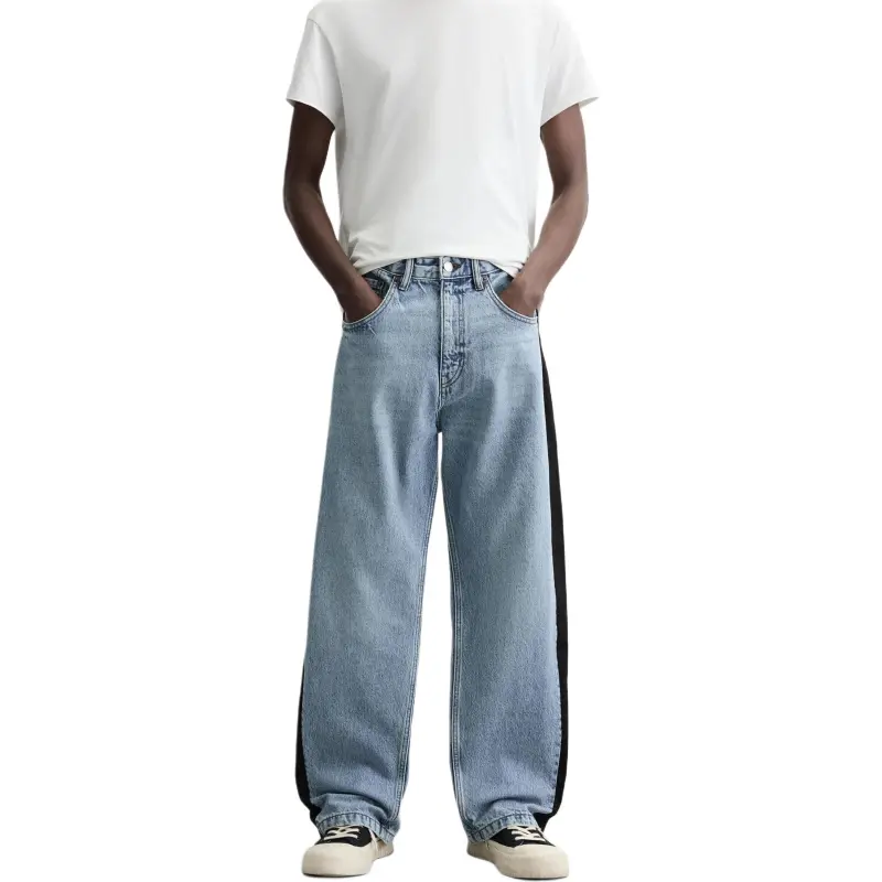 ZARA Jeans Men Light Blue-2