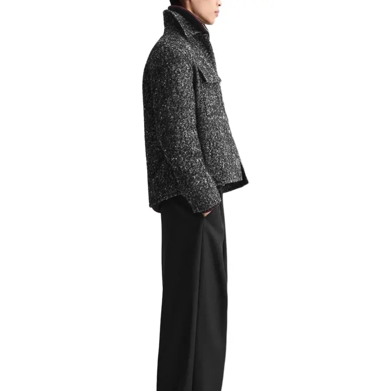 ZARA Jackets & Coats Men's Black/White-4