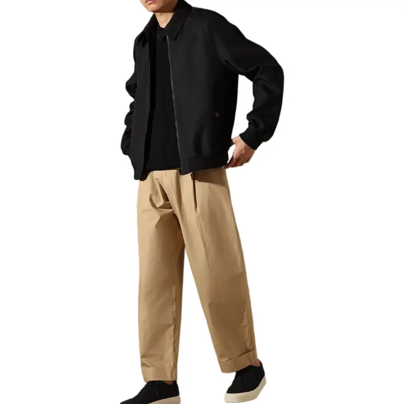 Hacikis Jackets Coats Men's Black-2