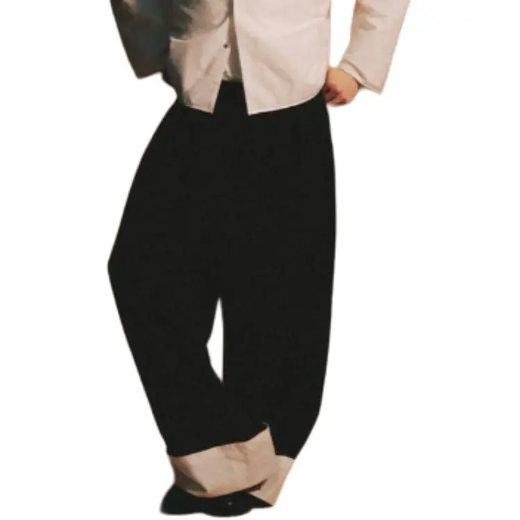 ZARA AO YES Collaboration Suit Trousers Men Black-2