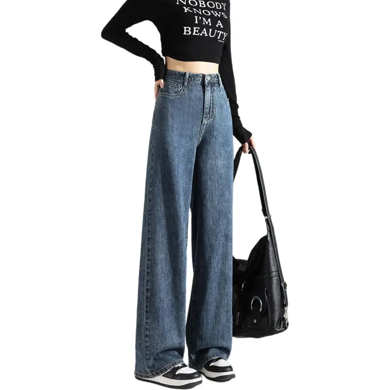 Tonlion Jeans Women's Dark Blue-1