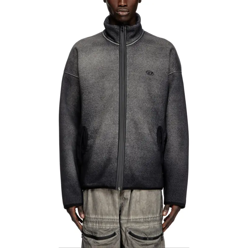 DIESEL S Baty Zipped Sweatshirt-4